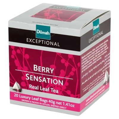 DILMAH BERRY SENSATION herbata cejlońska 20 torebek