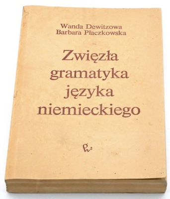 Zwięzła gramatyka języka niemieckiego Dewitzowa