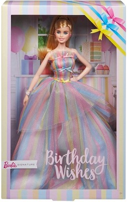 Lalka Barbie Urodzinowe życzenia Kolekcjonerska