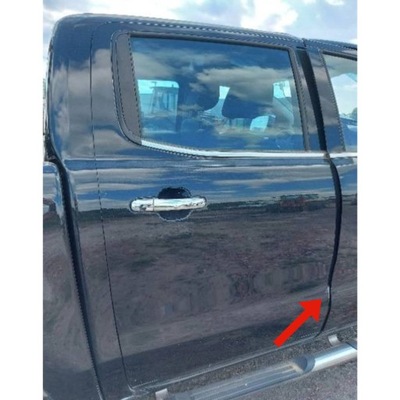 Ford ranger 2015 limited двері правий задня повний пошкоджені фото №1