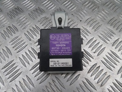 Модуль сигнализация toyota avensis t25 89730-05020 фото №1