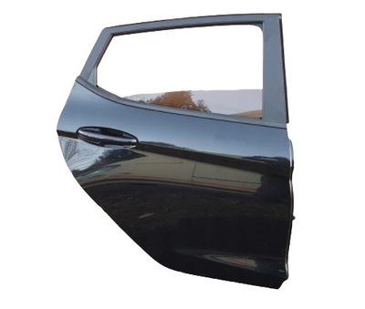 Ford fiesta mk8 2017-2021 дверь правое задняя 5d shadow black фото №1