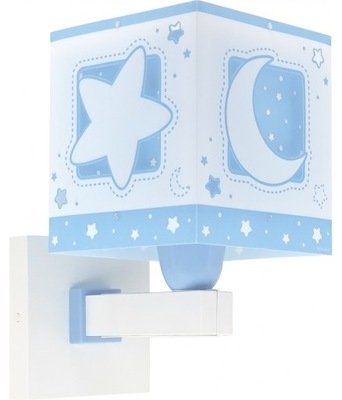 Kinkiet dziecięcy KSIĘŻYC gwiazdki niebieska niebieski BLUE 63239T gwiazdy
