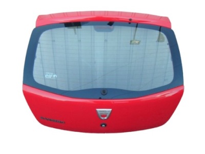 Dacia sandero 1 i 08- крышка багажника багажника задняя dv210 фото №1