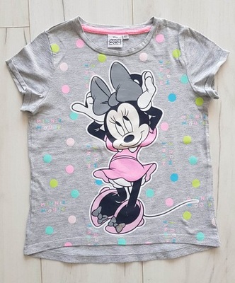 Myszka Minnie Koszulka t-shirt krótki rękaw 122