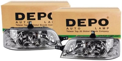 DEPO REJILLAS FAROS PARTE DELANTERA CITROEN JUMPER 02-06  