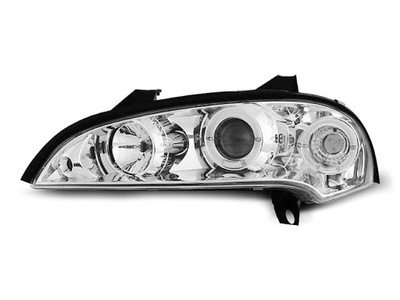 FAROS PARTE DELANTERA OPEL TIGRA 94-00 ANGEL EYES CROMO  