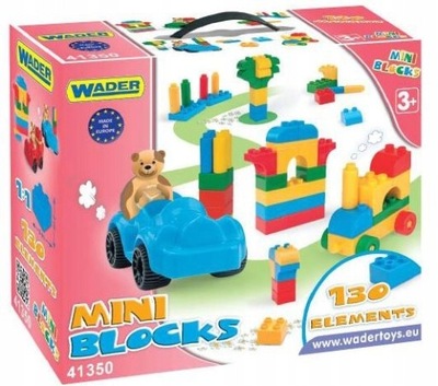 WADER Klocki Mini Blocks Mały zestaw 41350