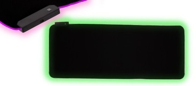 Podkładka pod mysz na biurko RGB 30 x 80 x 0.4 cm