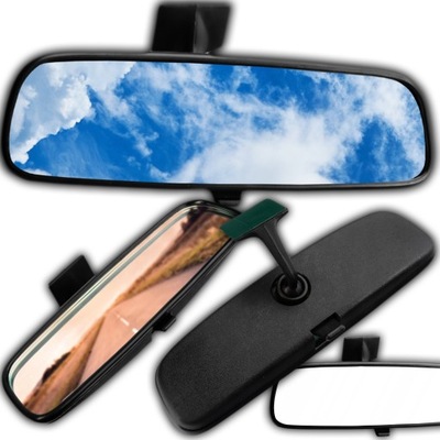 LUSTERKO SAMOCHODOWE WEWNĘTRZNE WSTECZNE UNIWERSALNE KLEJONE NA TAŚME