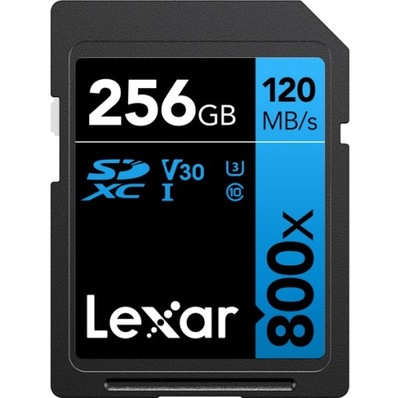 Karta LEXAR SDHC 256GB Professional 800x 120MB/s