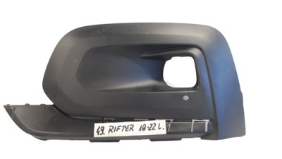 Peugeot rifter решітка бампера ліва перед фото №1