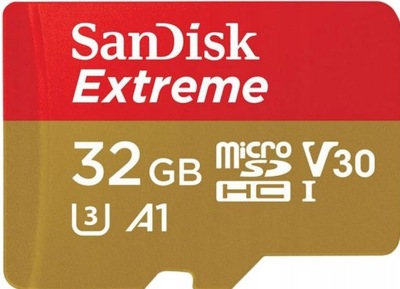 Karta pamięci micro SD 32GB SanDisk Extreme adapte