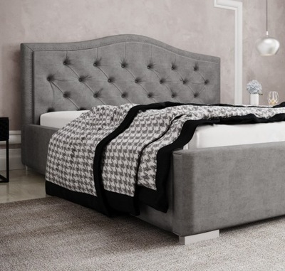 Łóżko tapicerowane Gianna 160x200 pojemnik Stelaż