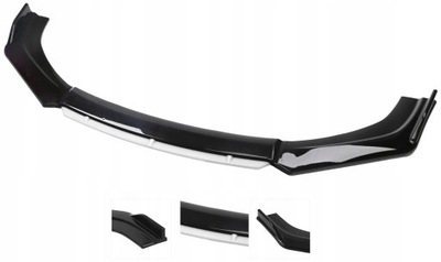 BRIDA BLANCA PARA PARTE DELANTERA DE PARAGOLPES SPLITTER SPOILER PARA AUTO BLANCO 4 CZE  