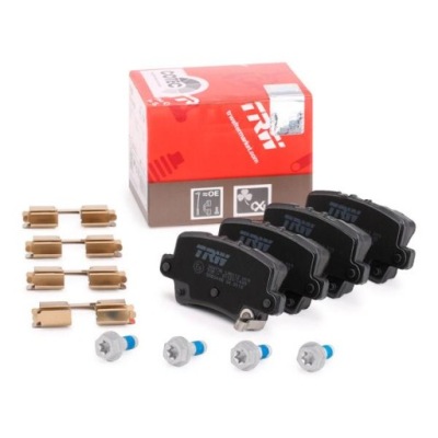 Тормозные колодки тормозные honda civic vii 2006 - задняя комплект trw фото №1