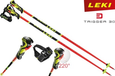 Kije zjazdowe LEKI WORLDCUP LITE SL 3D 2021 115 cm