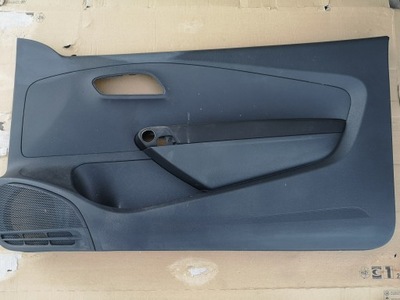 Обшивка обивка дверь правая перед vw polo 6r 3d фото №1