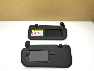 Hyundai i20 ii козирок захист сонцезахисна правий фото №1