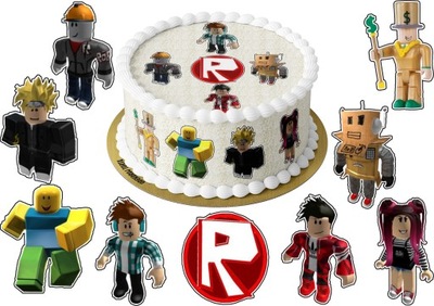 9 postaci ROBLOX OPŁATKA JADALNEGO