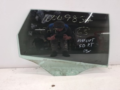 Audi a3 8p lift 09r стекло боковая дверь правый задняя фото №1