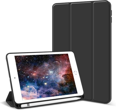 ETUI Z MIEJSCEM NA RYSIK do APPLE iPad 10 GEN 10.9 2022 CZARNY