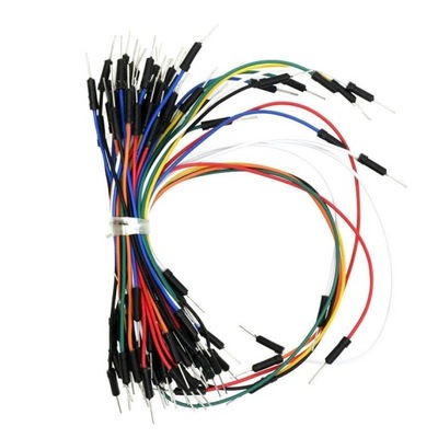104 Przewody kable zworki męsko-męskie 65szt zestaw Arduino