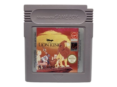 The Lion King Król Lew Game Boy Gameboy Classic