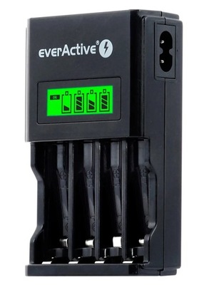 ŁADOWARKA everActive NC-450 4 kanałowa LCD AAA AA