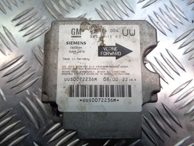 Модуль подушка безпеки opel astra g 09174004 фото №1