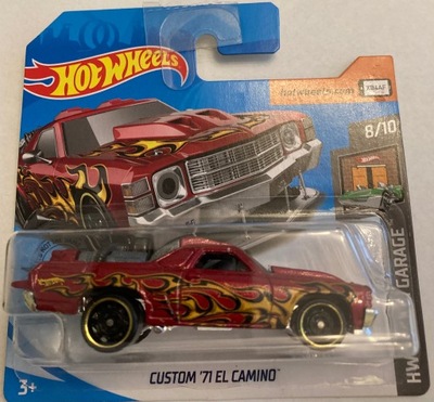 HOT WHEELS CUSTOM 71 EL CAMINO