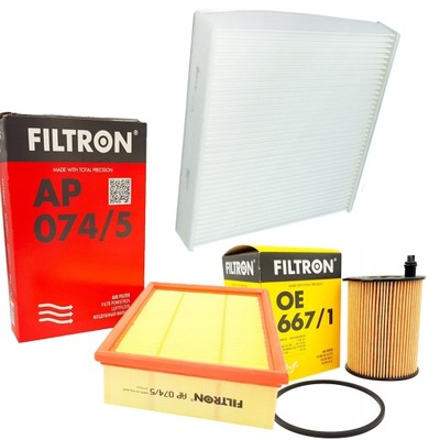 JUEGO DE FILTROS FILTRON KAMOKA FORD FOCUS MK2 1.6TDCI  