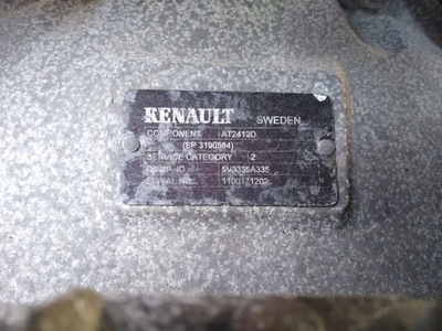 Коробка передач передач at2412d renault dxi фото №1