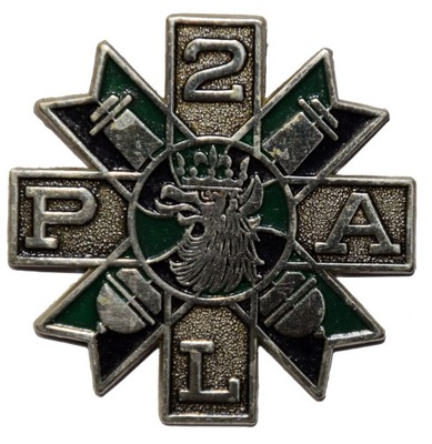 Odznaka 2 Pułk Artylerii WP III RP