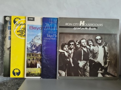 IRON CITY HOUSEROCKERS/MONA LISA/MONACO BLUES BAND JUEGO 5 DISCOS + 1 REGALO  