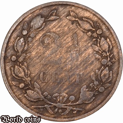 2 1/2 CENT 1886 HOLANDIA