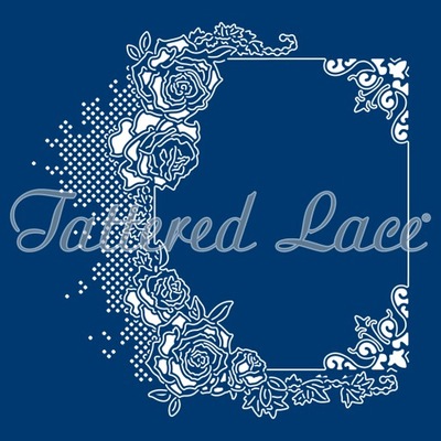 Wykrojnik Tattered Lace - Melded Romantic Rose
