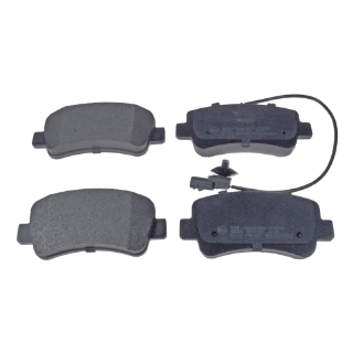 Гальмівні колодки гальмівний. opel movano 10- задня з датчик. master фото №1