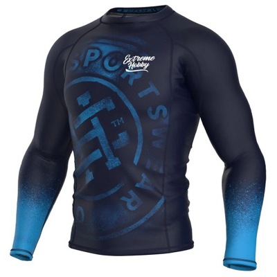 Extreme Hobby Rashguard długi rękaw BADGE granatowy M