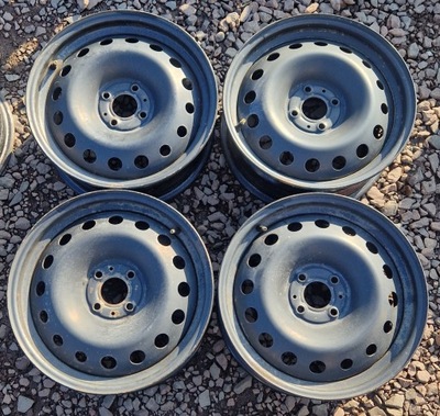 LLANTAS ACERO RENAULT CLIO CAPTUR 4X100 6,5JX16 ET40 KIT  