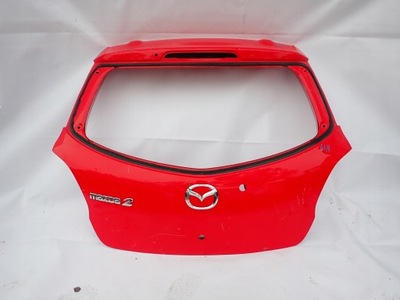 Mazda ii 2 07- крышка багажника задняя багажника фото №1
