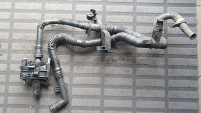 Корпус. termost. трубы шланг обогреватель. peugeot 307 hdi фото №1