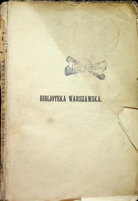 Biblioteka Warszawska tom I 1894 r