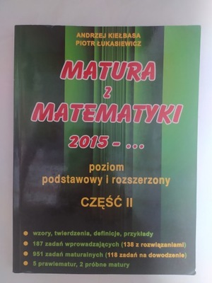 Matura z matematyki 2015 część 2 Poziom podstawowy i rozszerzony. Kiełbasa