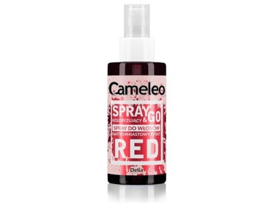 Delia Cameleo koloryzujący spray do włosów RED