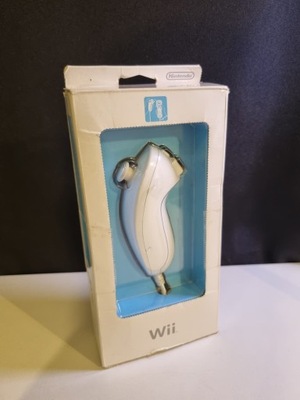 Nintendo Nunchuck, Nintendo Wii, oryginalny w pudełku, stan bdb.