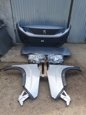 Peugeot rifter капот бампер 2x лампа błpotnik лівий kca фото №1