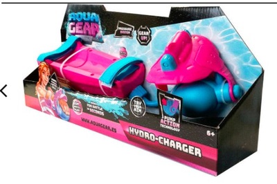 Aqua Gear Hydro Charger Pistolet Na Wodę -Różowy