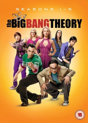 The BIG BANG THEORY Seasons 1-5 DVD