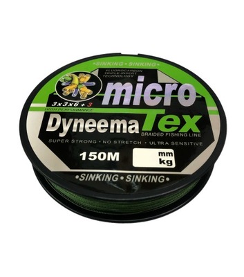 Plecionka Dyneema microTex 100m 0.08mm